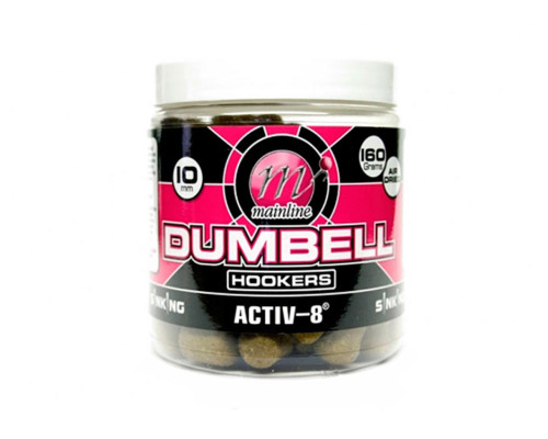 Бойлы Mainline Dumbell Hookers Activ 8 10мм 160г
