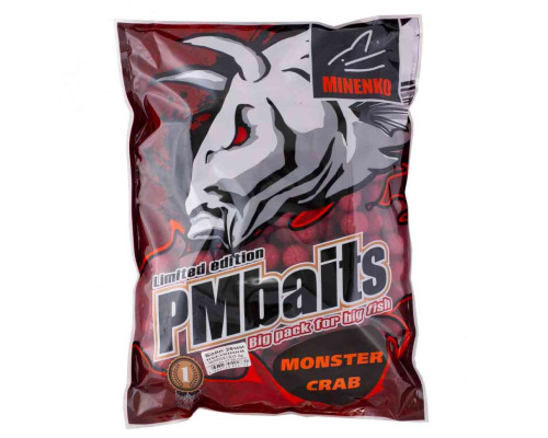 Бойлы пылящие MINENKO Monster Crab 20мм (3кг)