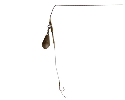 Готовая оснастка на ледкоре Carp Pro HD Safety Lead Clip №4 71 г