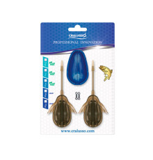 Кормушка Cralusso Double Chance Method Basket Set 2+1pcs/set 50г