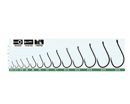 Крючки Owner 5177 Mosquito Hook №10
