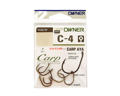 Крючки Owner Carp Aya C4-50924 №1