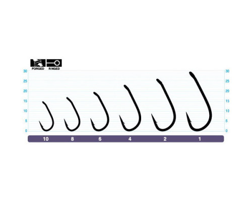 Крючки Owner Carp Down 51455 №6