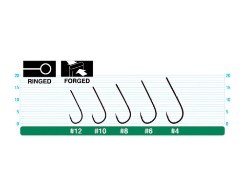 Крючки Owner Worm Bh-Round 56537 №6