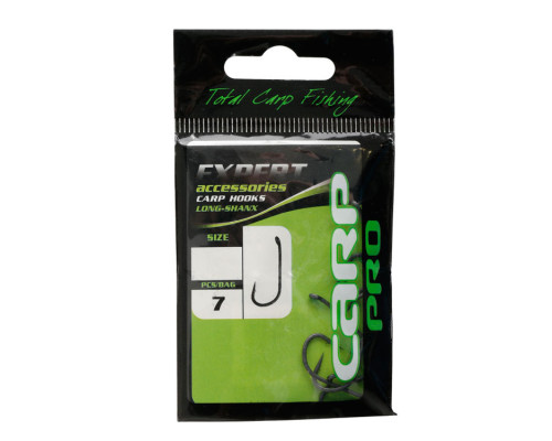 Крючок карповый Carp Pro Long-Shanx №6