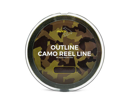 Леска Avid Carp Outline Camo Reel Line 1000м 0.33мм