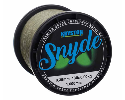Леска Kryston Snyde Premium Grade Copolymer 1000м Green 0.35мм