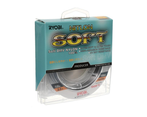 Леска Ryobi Soft Nylon 150м 0.305мм