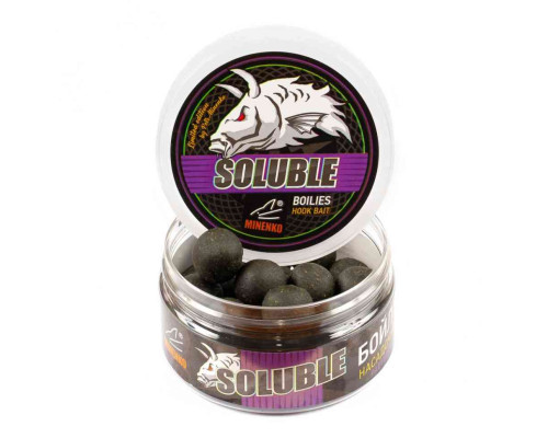 Насадочные бойлы MINENKO BLACK MUSSEL 20мм (пылящие)