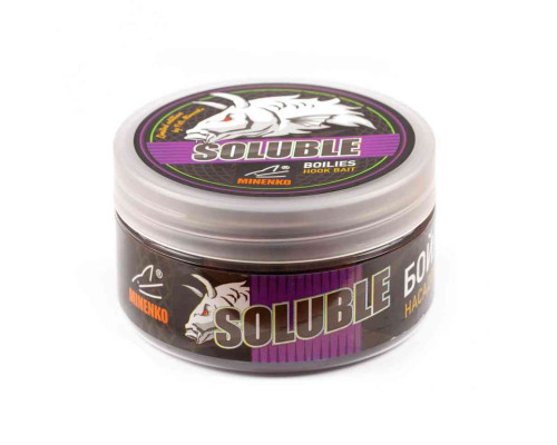 Насадочные бойлы MINENKO BLACK MUSSEL 20мм (пылящие)