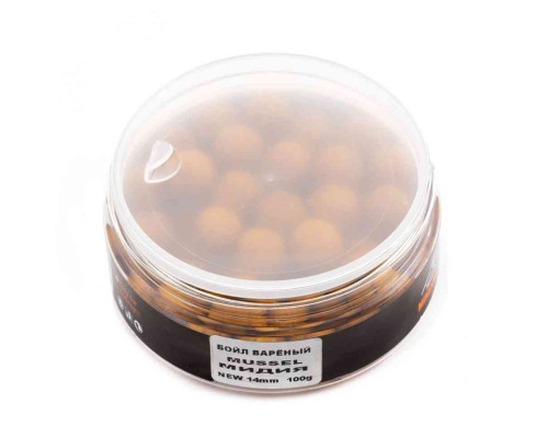 Насадочные бойлы MINENKO MUSSEL (SMILE) 14мм (варёные)