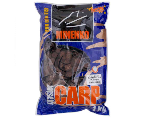 Пеллетс MINENKO Master Carp Конопля 14мм