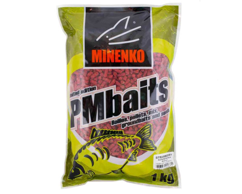 Пеллетс MINENKO Strawberry 5мм (1кг)