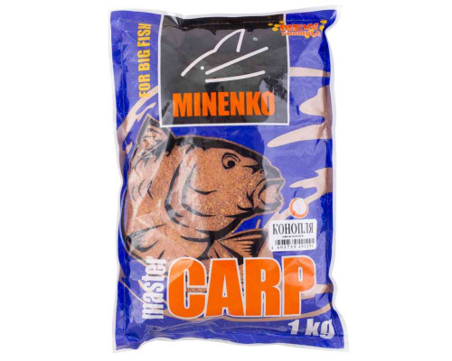 Прикормка MINENKO Master Carp Конопля