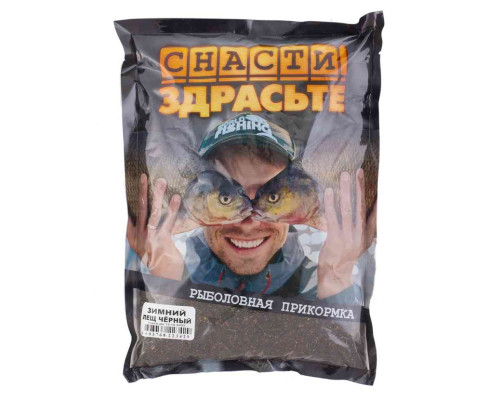 Прикормка зимняя «СНАСТИ ЗДРАСЬТЕ!» Лещ чёрный