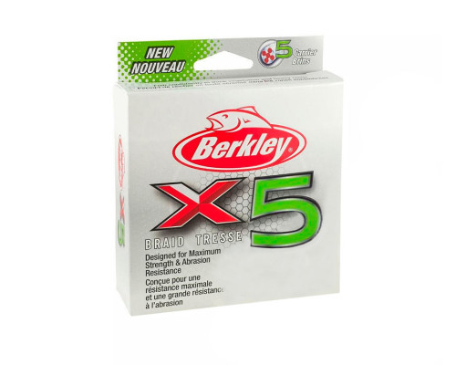 Шнур Berkley X5 Braid Crystal 150м 0.14мм
