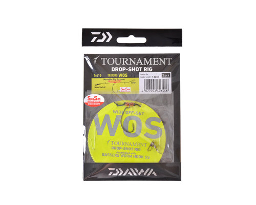 Спиннинговая оснастка Daiwa TN Drop Shot Rig Wos #1/0 120см 0.28мм
