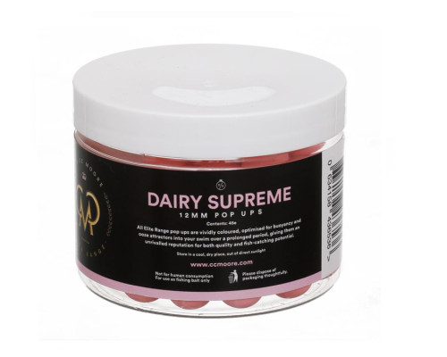 Бойлы CC Moore Elite Range Dairy Supreme Pop-Ups 12 мм