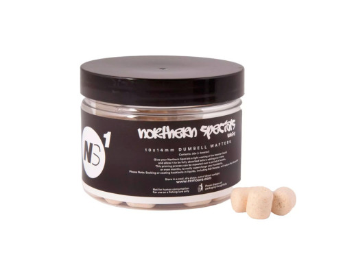 Бойлы CC Moore NS1 Dumbell Wafters White 10x14мм