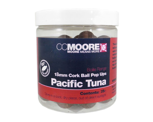 Бойлы CC Moore Pacific Tuna Cork Ball Pop Ups 18мм