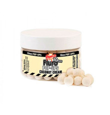 Бойлы Dynamite Baits Fluro Pop-Ups Coconut Cream 10 мм