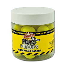 Бойлы Dynamite Baits Fluro Pop-Ups Pineapple & Banana 20 мм