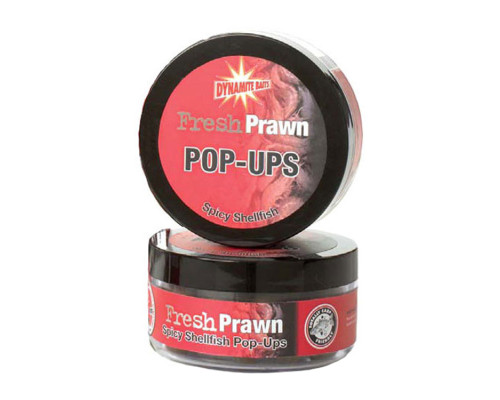 Бойлы Dynamite Baits Pop-Ups Fresh Prawn & Spicy Shellfish 20мм