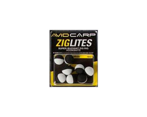 Бойлы искусственные Avid Carp Zig Lities Balls Black/White 10 мм