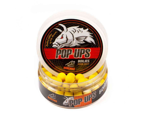 Бойлы плавающие MINENKO YELLOW FLAVOR Pop-Up 12мм