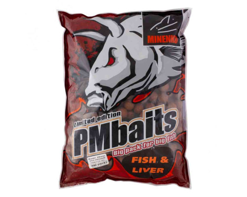 Бойлы пылящие MINENKO Fish & Liver 26мм (3кг)