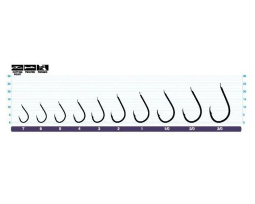 Крючки Owner 50367 Cut Chinu White Cutting №02