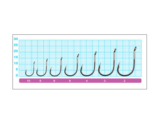 Крючки Owner Cut Super CCN with Eye 53704 №8