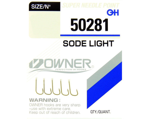 Крючки Owner Sode Light 50281 №16
