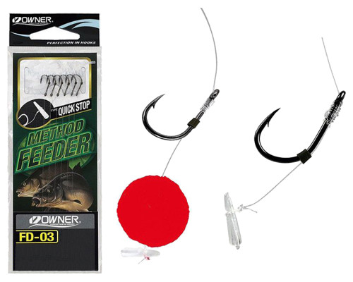 Крючки с поводком Owner Quick Stop FD-03 №10