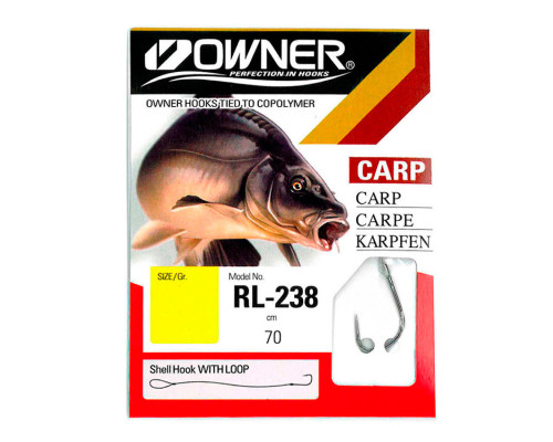 Крючки с поводком Owner RL-238 №5