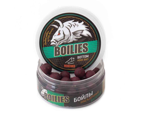 Насадочные бойлы MINENKO SQUID & OCTOPUS 14мм (варёные)