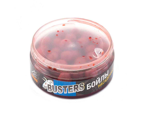 Насадочные бойлы MINENKO STRAWBERRY 14мм (варёные в дипе)