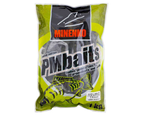 Пеллетс MINENKO Halibut 14мм (1кг)