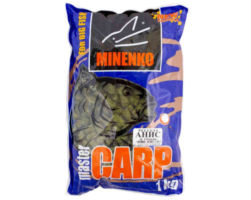 Пеллетс MINENKO Master Carp Анис 10мм