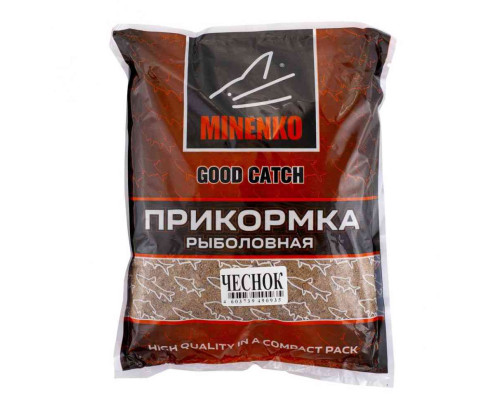 Прикормка MINENKO Good Catch Чеснок