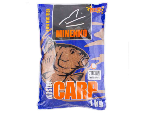 Прикормка MINENKO Master Carp Специи
