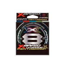 Шнур плетеный YGK X-Braid Upgrade Pentagram X8 200м #0.6 0.128мм