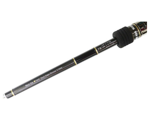 Спиннинговое удилище Xesta Black Star Hard S-76MX 3-25г 2.28м