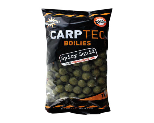 Бойлы Dynamite Baits CarpTec Spicy Squid 20мм 1кг