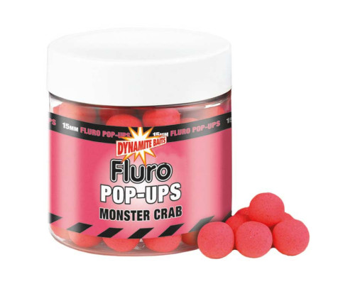 Бойлы Dynamite Baits Fluro Pop-Ups Monster Crab 20мм