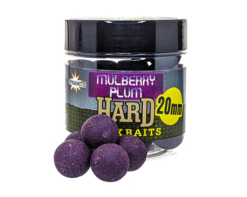 Бойлы Dynamite Baits Hard Hook Baits Mulberry/Plum 20мм