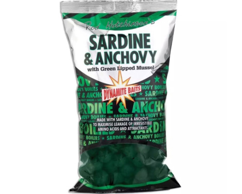 Бойлы Dynamite Baits Shelf Life Sardine Anchovy 1кг 15мм