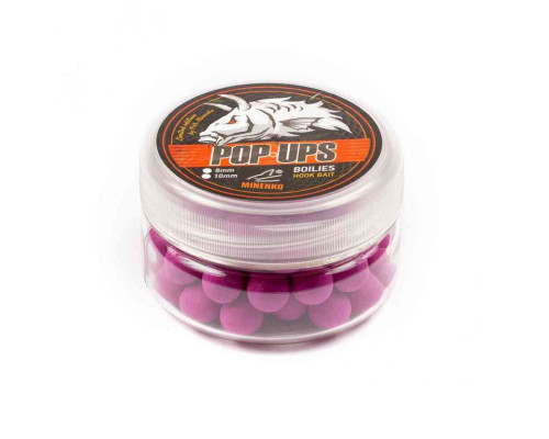 Бойлы плавающие MINENKO SQUID & OCTOPUS Pop-Up 10мм