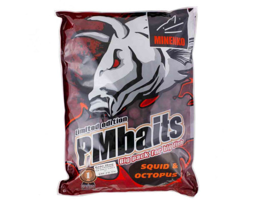 Бойлы пылящие MINENKO Squid & Octopus 26мм (3кг)