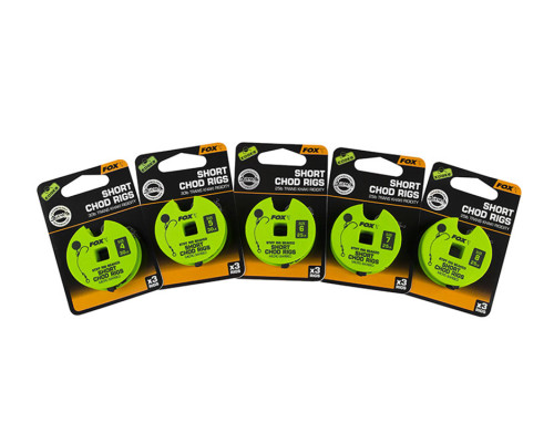 Готовый поводок Fox Edge Short Chod Rig Micro Barbed #8